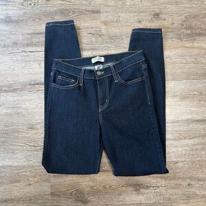 Judy Blue Womens Mid-Rise Skinny Jeans Size 5/27 Dark Wash Stretchy Comfortable